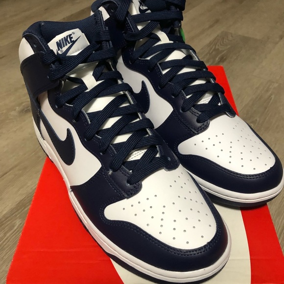 Nike Dunk High Championship Navy - Picture 5 of 5